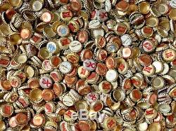 1,245 Huge! Lot Of Vintage Beer Bottle Caps Olympia Miller Coors Old Antique Vtg