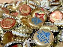 1,245 Huge! Lot Of Vintage Beer Bottle Caps Olympia Miller Coors Old Antique Vtg