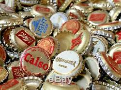 1,245 Huge! Lot Of Vintage Beer Bottle Caps Olympia Miller Coors Old Antique Vtg