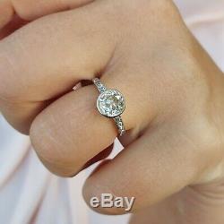 1.26 Old Cut Diamond Engagement Ring Edwardian Engagement Ring Antique Gold