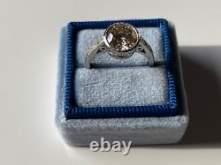 1.60 ct Vintage Antique Old European Cut Diamond Engagement Ring in Platinum