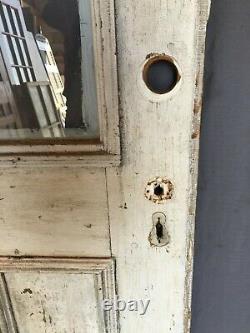 1 Antique Exterior Double Arch Top 35x83 Entryway Door Vintage Old 450 -21B