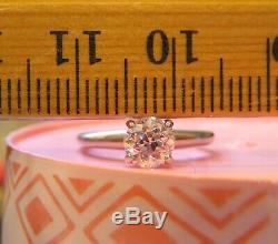 14k Antique Vintage Art Deco Vs Old European Cut Natural Diamond Engagement Ring