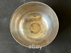 19 Ancient Old Antique Vintage Islamic Arbic Persian Bowl Silver & Brass Work