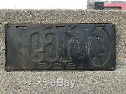 1926 New Hampshire License Plate Vintage Antique NH Old Man Mountain LOW #