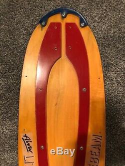 1979 vintage Alva Litebeam skateboard dogtown era deck old school