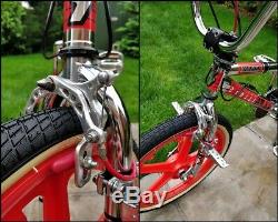 1988 SKYWAY STREET BEAT II Replica MAG Wheels Old School BMX Bike GT HARO RETRO