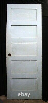 26x76 Antique Vintage Old SOLID Wood Wooden Interior Closet Pantry Door Panel