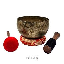 40 Years Old Antique Hand Beaten Yoga Singing Bowl Tibetan Vintage Sound Healing