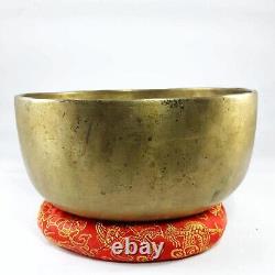 50+ Years Old Yoga Beaten Antique Singing Bowl Buddhist Tibetan Vintage Nepal