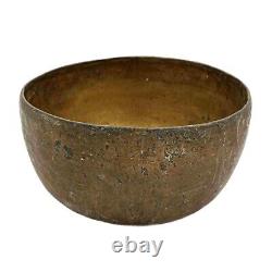 50 Years old Antique Beaten Yoga Singing Bowl Buddhist Tibetan Vintage Nepal