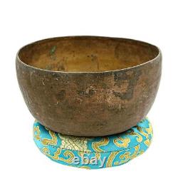 50 Years old Antique Beaten Yoga Singing Bowl Buddhist Tibetan Vintage Nepal