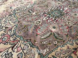 6x9 ANTIQUE WOOL RUG HAND-KNOTTED VINTAGE handmade 7x9 ORIENTAL old genuine rugs