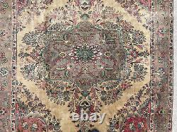 6x9 ANTIQUE WOOL RUG HAND-KNOTTED VINTAGE handmade 7x9 ORIENTAL old genuine rugs