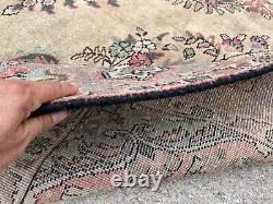 6x9 ANTIQUE WOOL RUG HAND-KNOTTED VINTAGE handmade 7x9 ORIENTAL old genuine rugs