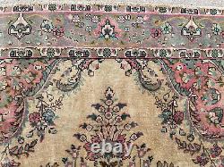 6x9 ANTIQUE WOOL RUG HAND-KNOTTED VINTAGE handmade 7x9 ORIENTAL old genuine rugs