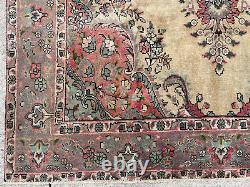 6x9 ANTIQUE WOOL RUG HAND-KNOTTED VINTAGE handmade 7x9 ORIENTAL old genuine rugs