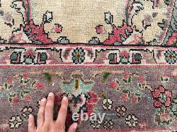 6x9 ANTIQUE WOOL RUG HAND-KNOTTED VINTAGE handmade 7x9 ORIENTAL old genuine rugs
