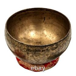 7 Old Antique Hand Beaten Yoga Singing Bowl Tibetan Vintage Nepal Sound Healing