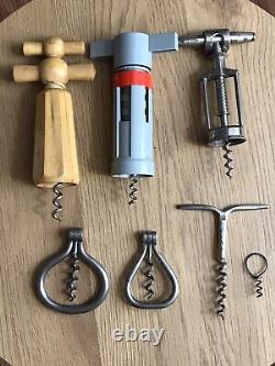 7 corkscrews 1 lot Antique Old Vintage