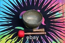 7 inches Singing Bowl Antique-Vintage Tibetan singing bowl-Old Singing Bowl