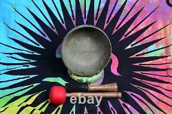 7 inches Singing Bowl Antique-Vintage Tibetan singing bowl-Old Singing Bowl