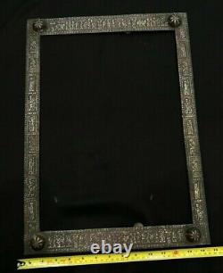 A beautiful very old Frame made from bronze with engravings of Mythological
