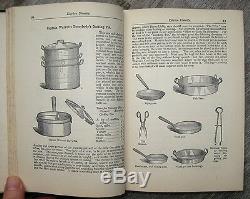 ANTIQUE COOKBOOK VINTAGE COOKERY 1890 Mother's Day HOME CONFECTIONERY PASTRY OLD