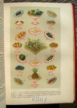 ANTIQUE COOKBOOK VINTAGE COOKERY 1890 Mother's Day HOME CONFECTIONERY PASTRY OLD