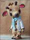 Alla Bears artist Old Antique Vintage Giraffe Teddy Bear art doll OOAK baby cute
