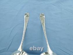 An Antique Pair Of Sterling Silver Old English Sauce Ladles, London 1805