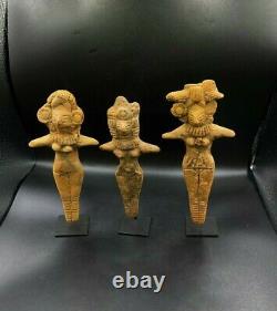 Ancient Old Antique Terracotta Figures From Ancient Indus valley