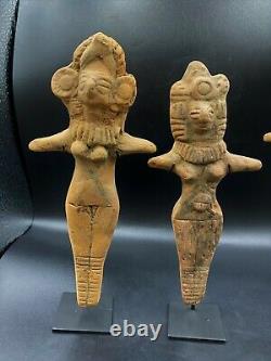 Ancient Old Antique Terracotta Figures From Ancient Indus valley