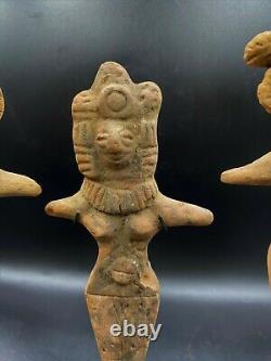 Ancient Old Antique Terracotta Figures From Ancient Indus valley