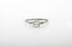 Antique 1930s ART DECO. 75ct Old Mine Pear Cut Diamond Platinum Wedding Ring