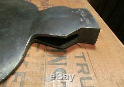Antique Blodgett Edge Tool Co Cast Steel Warranted Broad Hewing Axe old vtg tool