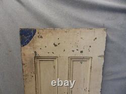 Antique Country Cupboard Door Cabinet Pantry Kitchen Vtg Chic Old 55x19 306-17P