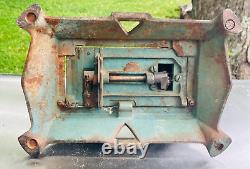 Antique German Small Sewing Machine Childs 11x7x7 8lbs Vintage Unique Old