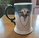 Antique M Z Austria Tankard with Grape Design 5 X 4.5. Over 100 Years Old