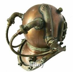 Antique Morse 18 Diving Old Vintage Boston MARK VI Navy Deep Sea Divers Helmet