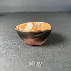 Antique Old Noritake Colored petal-shaped bowl 6-piece set Circa 1921-1941 Rare