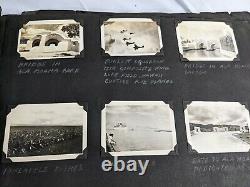 Antique Photo Album with Old Family and Various Vintage Attractions 1900-1940+