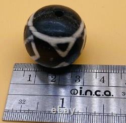 Antique Rare Old agate Powerful Roman Stripes unique Antique Bead