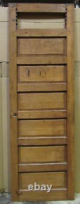 Antique Single Mexican Old Door-#121-Vintage-Primitive-Rustic-30x91.5 in