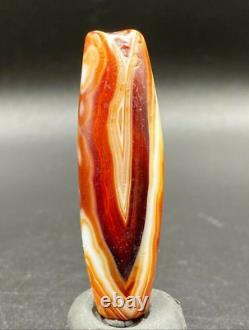 Antique Vintage Agate Jewelry Old Bead Pendant Ancient Achaemenid Empire 500 BC