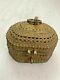 Antique Vintage Brass Jewellery Box Period Old Rare Collectible