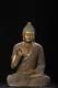 Antique Vintage Chinese Old Wood Wooden Carved Painted Buddha Statue Sculpture