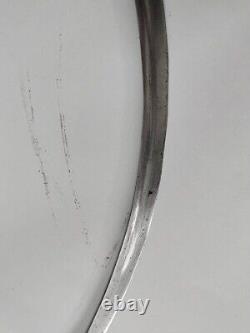 Antique Vintage Damascus Curved Sword Carbon Steel Handmade Old Rare Collectible