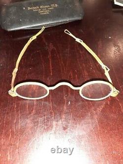 Antique Vintage Eyeglasses Spectacles Old Circa 1910 Or Before