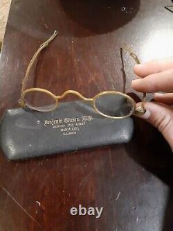 Antique Vintage Eyeglasses Spectacles Old Circa 1910 Or Before